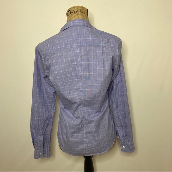 Frank & Eileen Blue Plaid Button Up Shirt - Picture 5 of 8